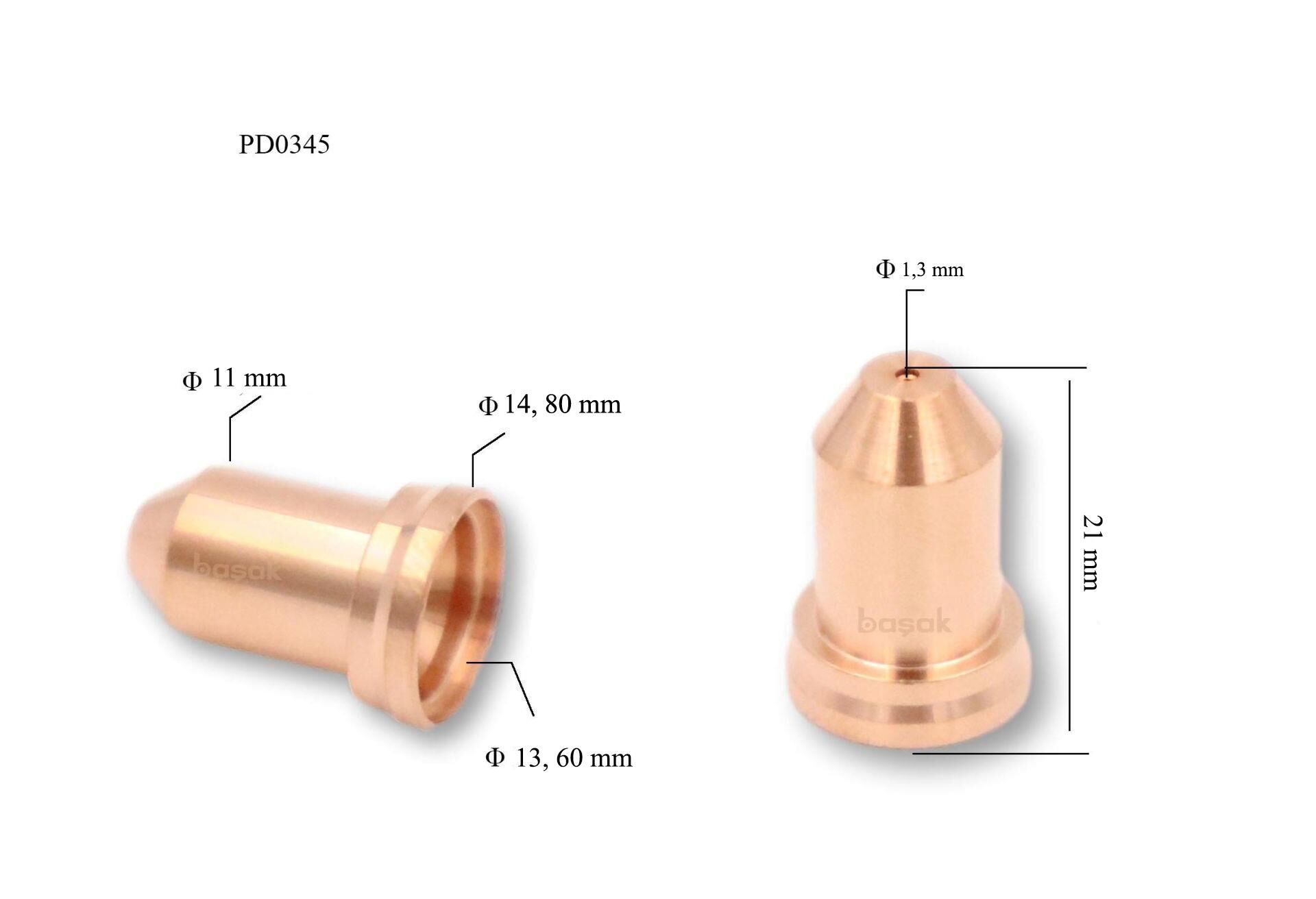 Trafimet PT 80 1,3mm Plazma Kesim Meme 51311 PD0345-13
