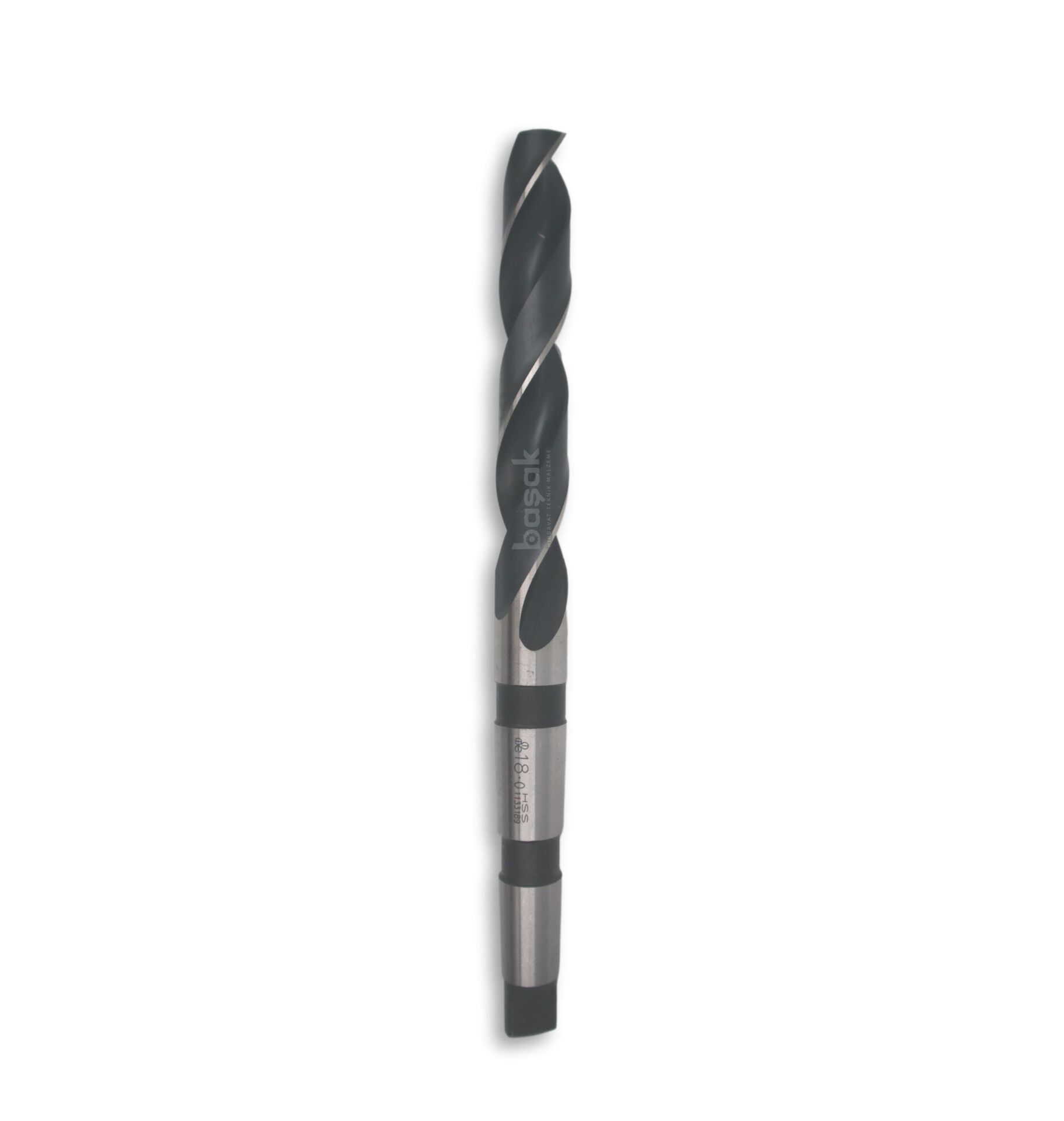 MTE 18 mm Mors Konik Saplı Matkap Ucu HSS (DIN 345)