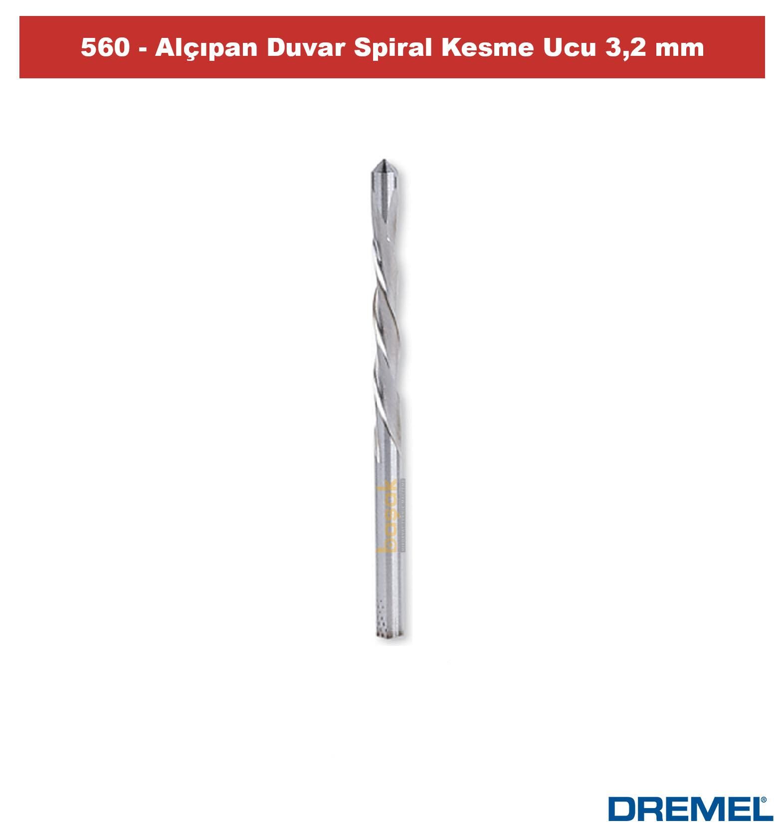 DREMEL 560 Kuru Levha Kesme Ucu 3,2 mm (3 adet) 26150560JA