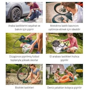 Bosch Universal Pump 18V Akülü Hava Pompası 1x2 Ah. 0603947101