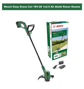 Bosch Easy Grass Cut 18V-26 1x2.5 Ah Akülü Kenar Kesme 06008C1C03