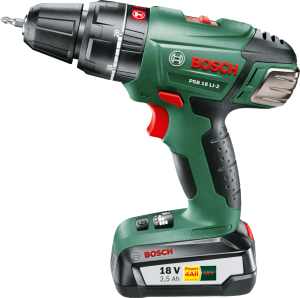 Bosch PSB 18 LI-2 (1x2,5Ah) Akülü Delme/Vidalama Makinesi 060398230B