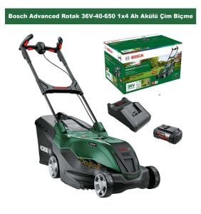 Bosch Advanced Rotak 36V-40-650 1x4 Ah Akülü Çim Biçme 06008B9F00