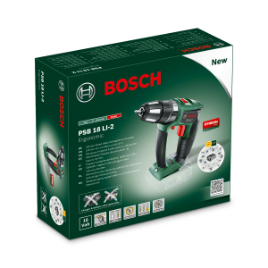 Bosch PSB 18 LI-2 ERGO Akülü Matkap (Akü ve Şarj Yoktur) 06039B0302
