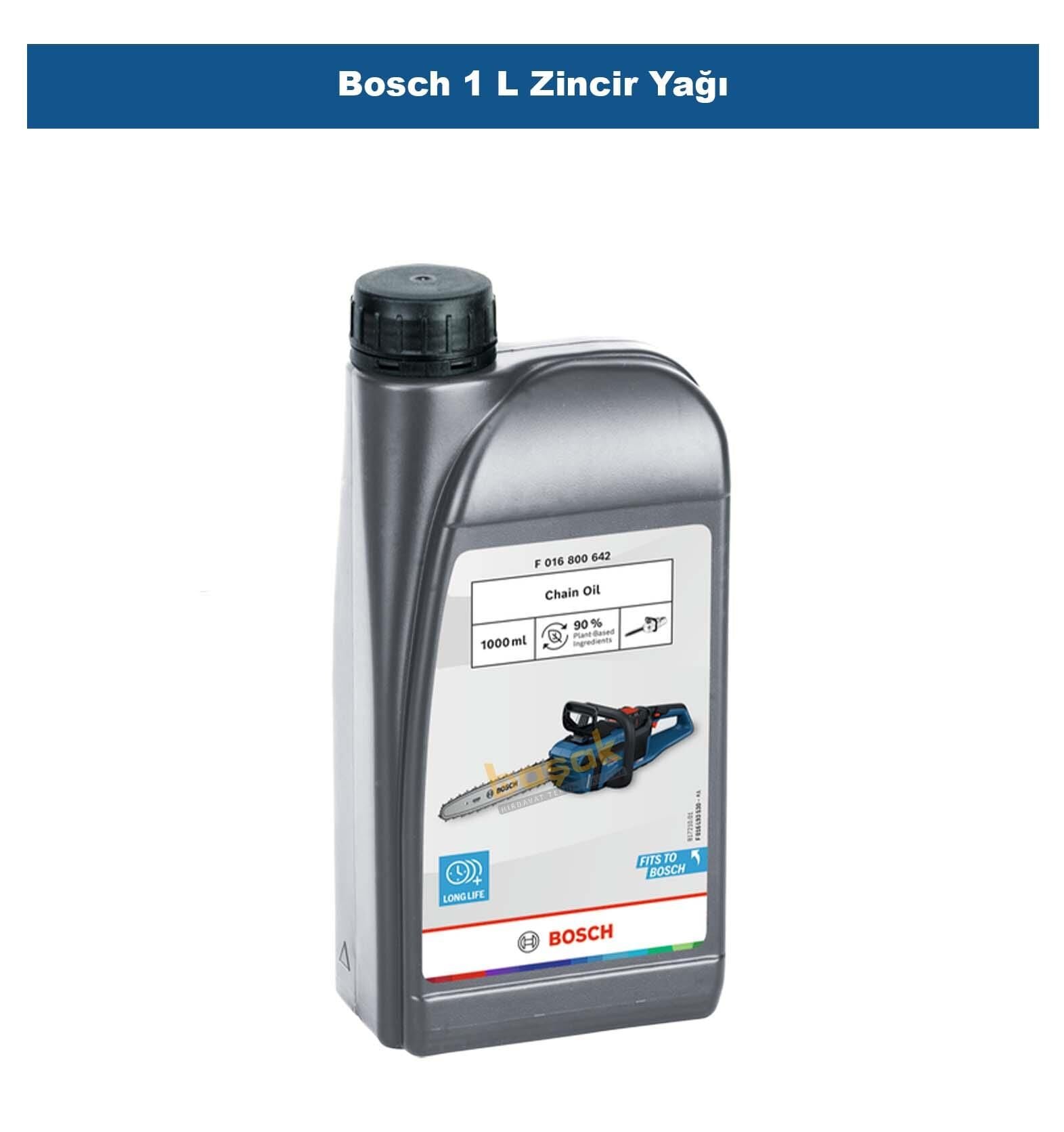 Bosch 1 Lt Bahçe Aletleri İçin Zincir Yağı F016800642