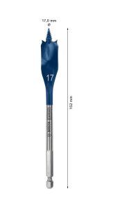 Bosch 17x152 mm Expert Yaprak Matkap Ucu 2608900316