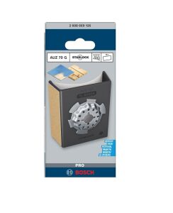 Bosch Pro AUZ 70 G Starlock Kavisli ve Yuvarlak Kenar Zımpara Tabanı 2608669126