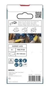 Bosch Pro AUZ 70 G Starlock Kavisli ve Yuvarlak Kenar Zımpara Tabanı 2608669126