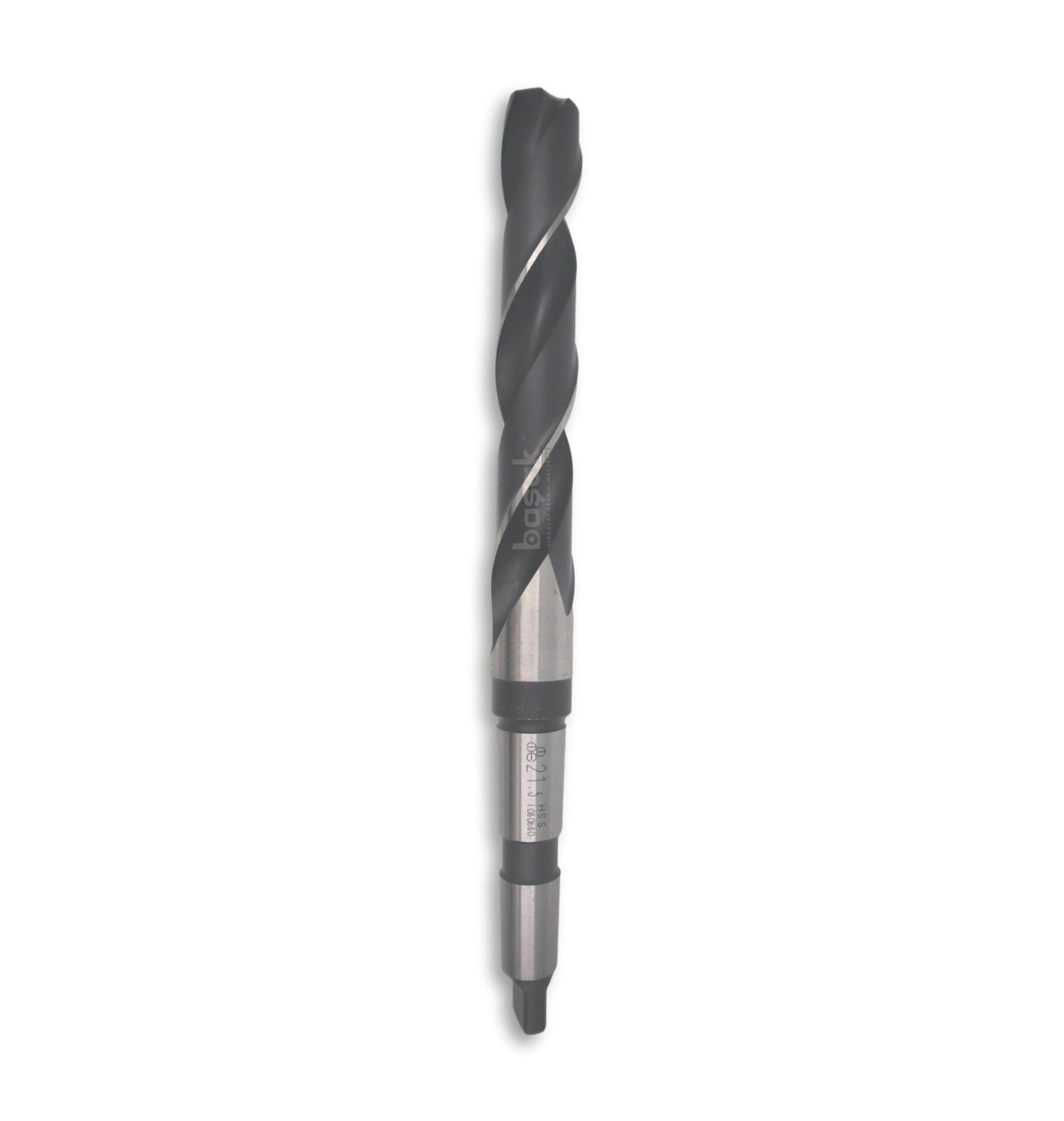 MTE 21,5 mm Mors Konik Saplı Matkap Ucu HSS (DIN 345)
