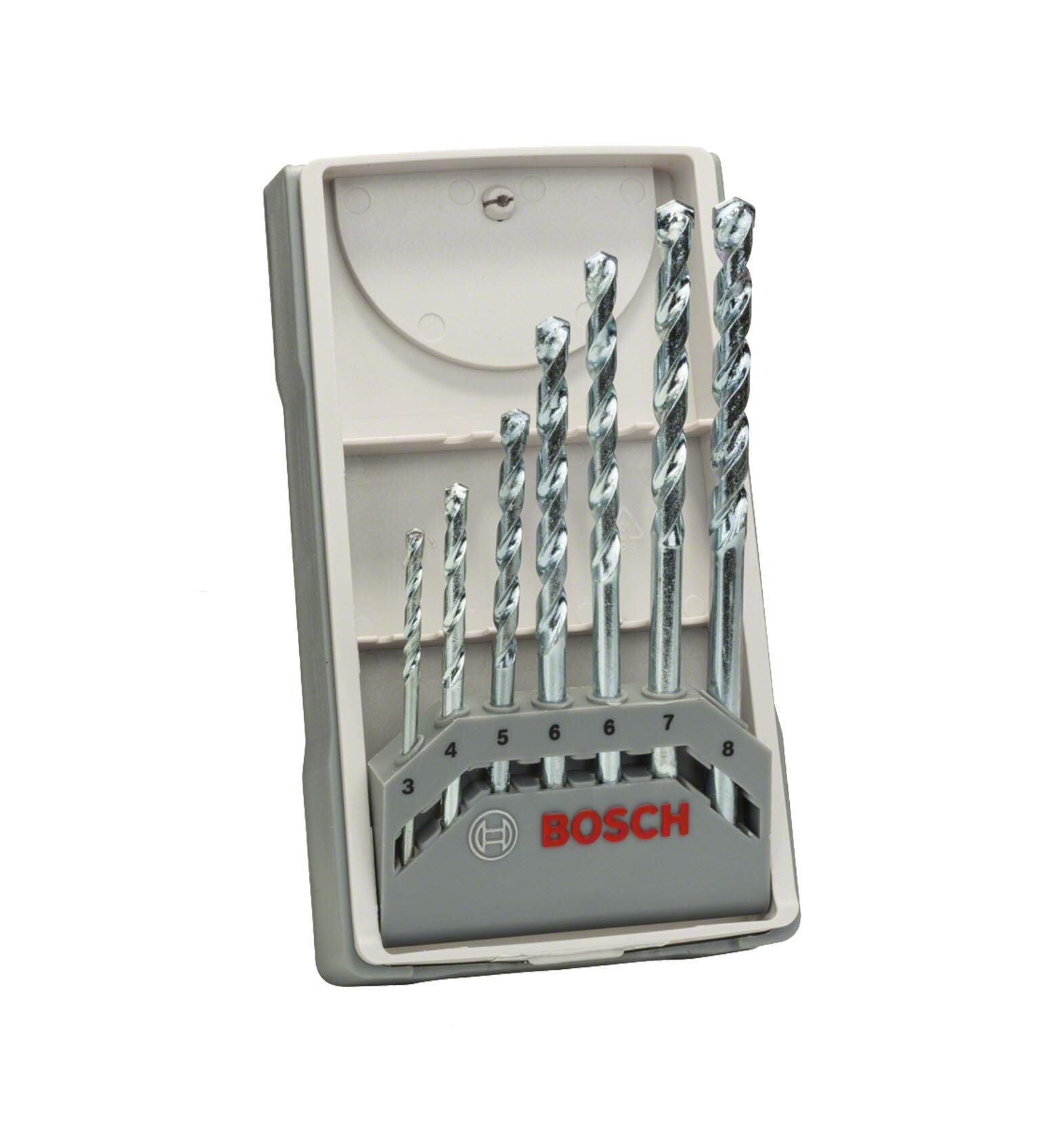 Bosch Cyl-1 Taş Matkap Ucu Seti 3-8 mm 7 Parça 2607017079