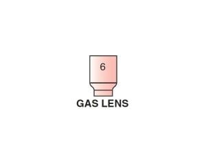 TC0043 No:6 Fındık Argon Gaz Lensi Fincanı 53N60 Tig 9-20 Trafimet