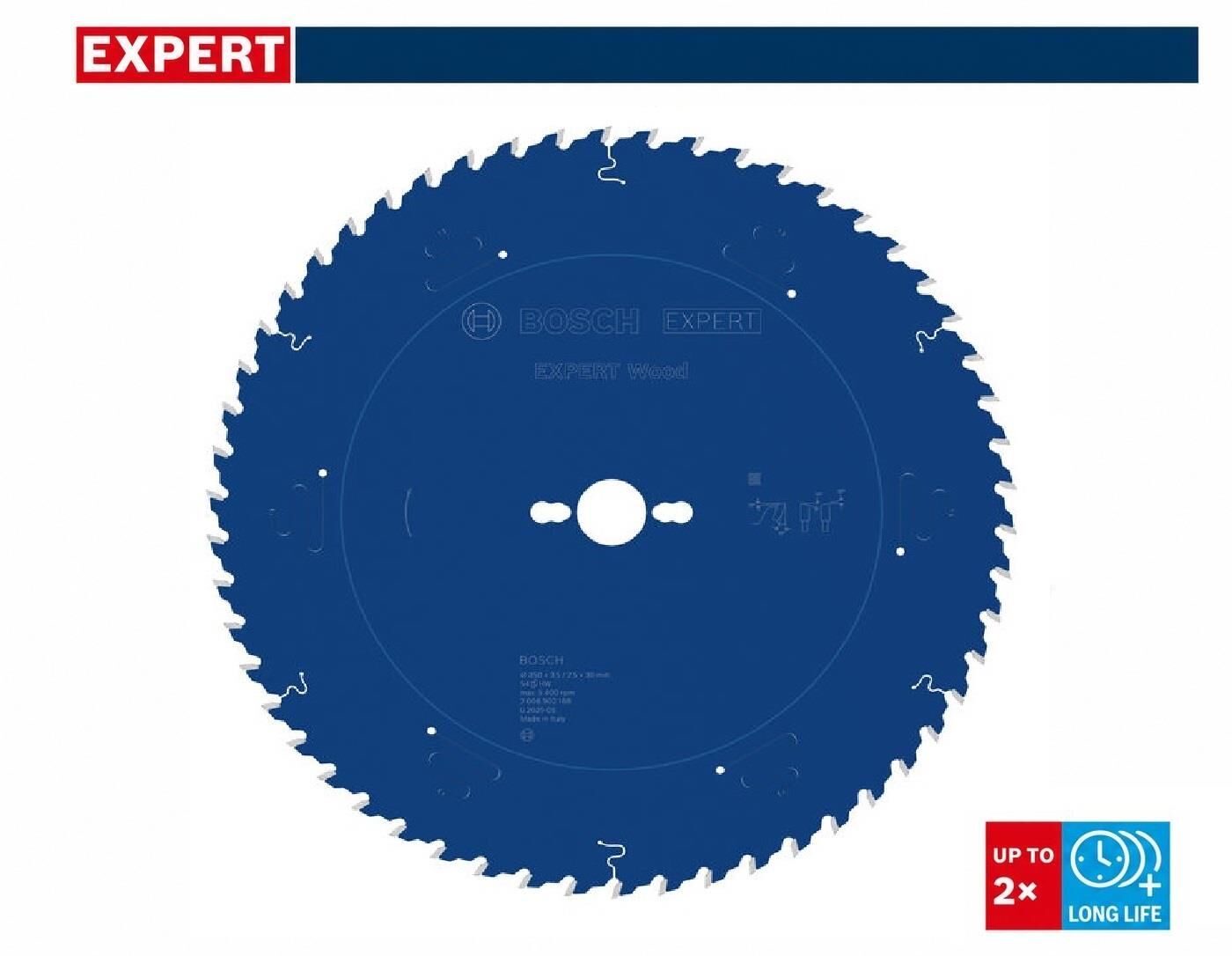 Bosch EXPERT 350x30 mm 54 Diş Ahşap Kesme Daire Testere Bıçağı 2608902188
