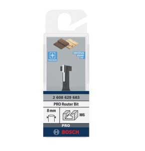 Bosch Pro 10.5x6.6 mm Ahşap T Oluk Açma Freze Ucu 2608629683