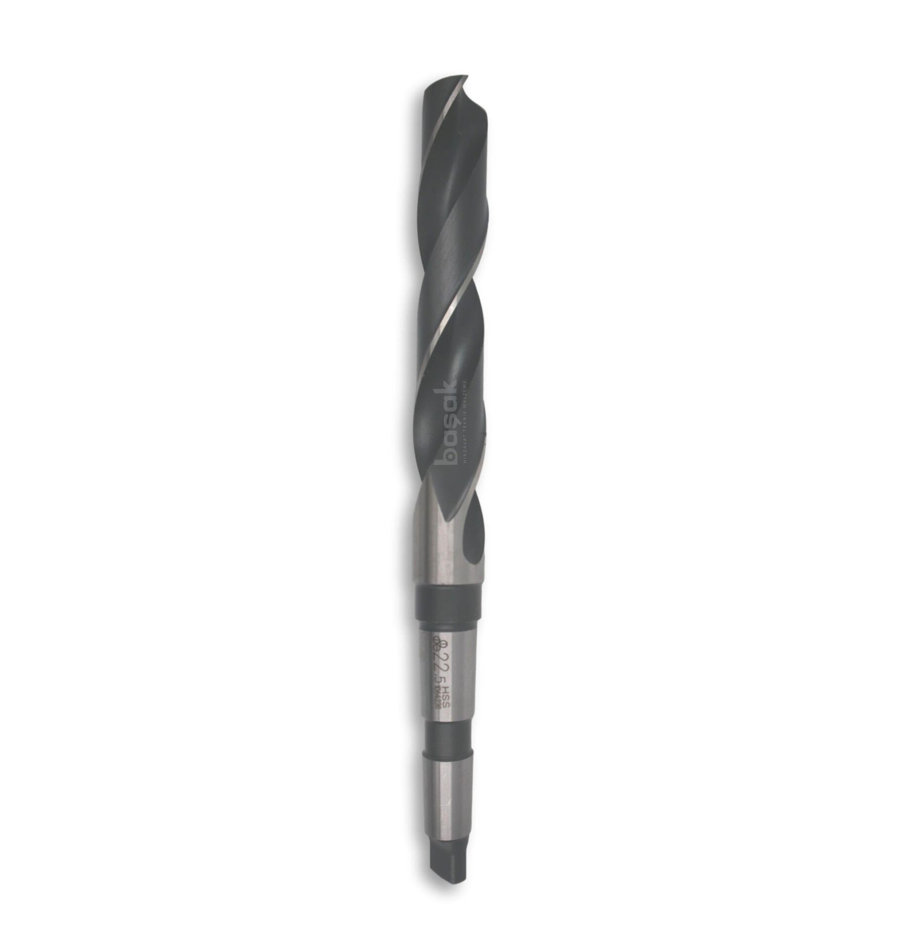 MTE 22,5 mm Mors Konik Saplı Matkap Ucu HSS (DIN 345)