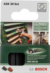 Bosch PRR 250 ES Konik Rulo Zımpara Aksesuar Seti 1600A00156