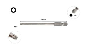 Ceta Form T20 x 90 mm Torx Bits Uç Uzun CB/8096