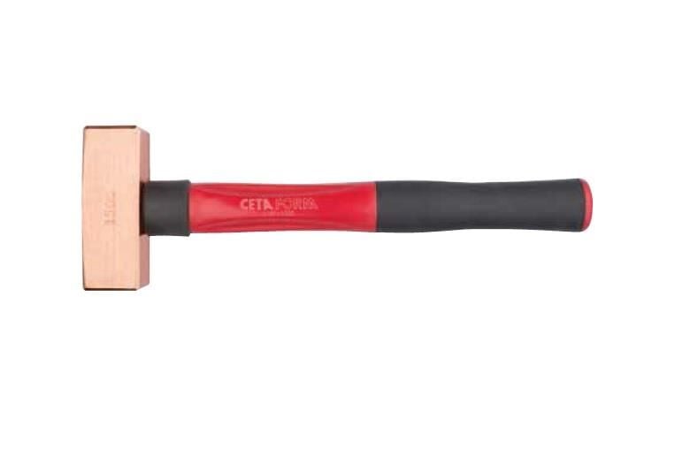 Ceta Form 1500 gr Bakır Çekiç Ergonomik Fiber Saplı L18F-1500