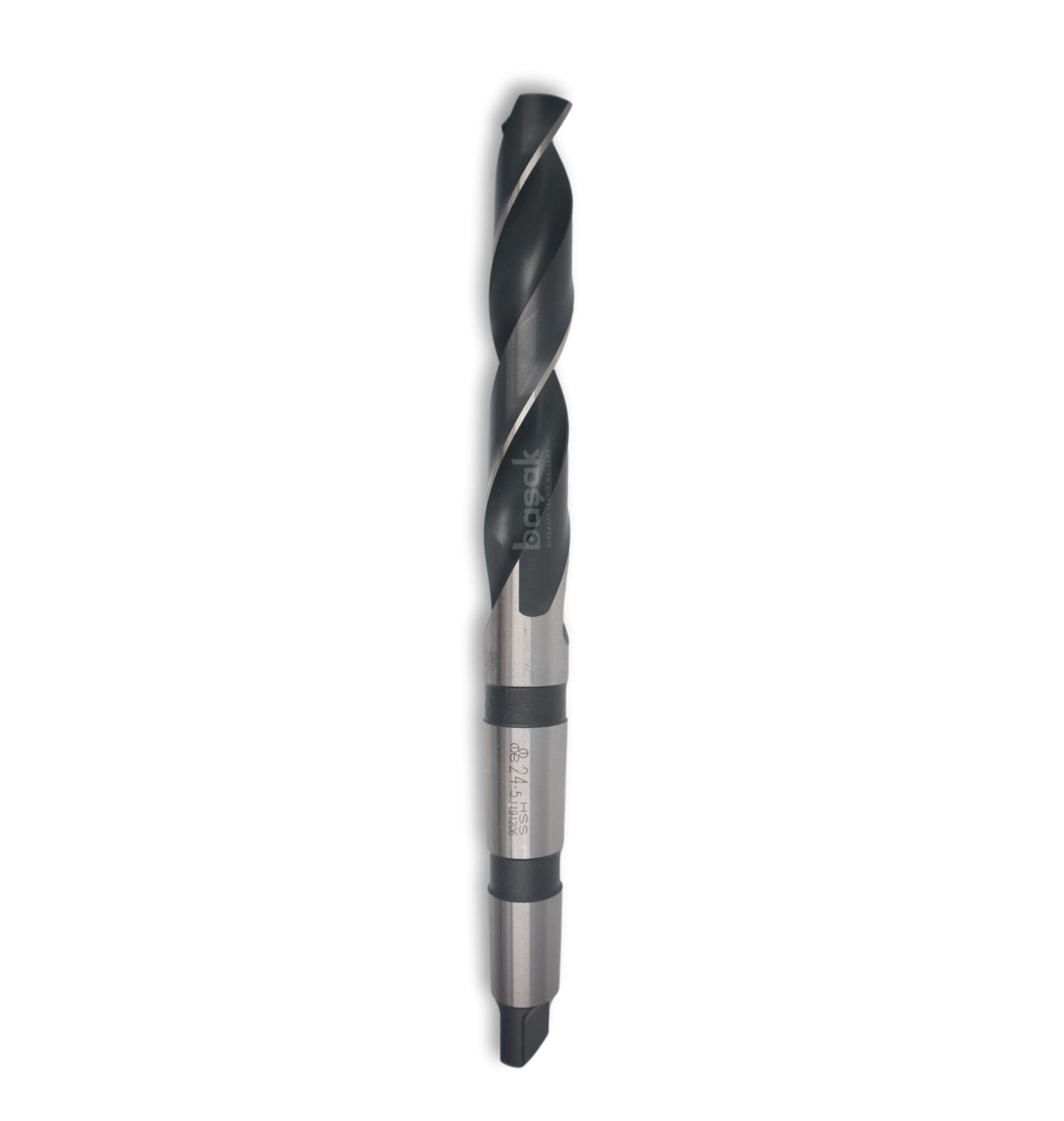 MTE 24,5 mm Mors Konik Saplı Matkap Ucu HSS (DIN 345)