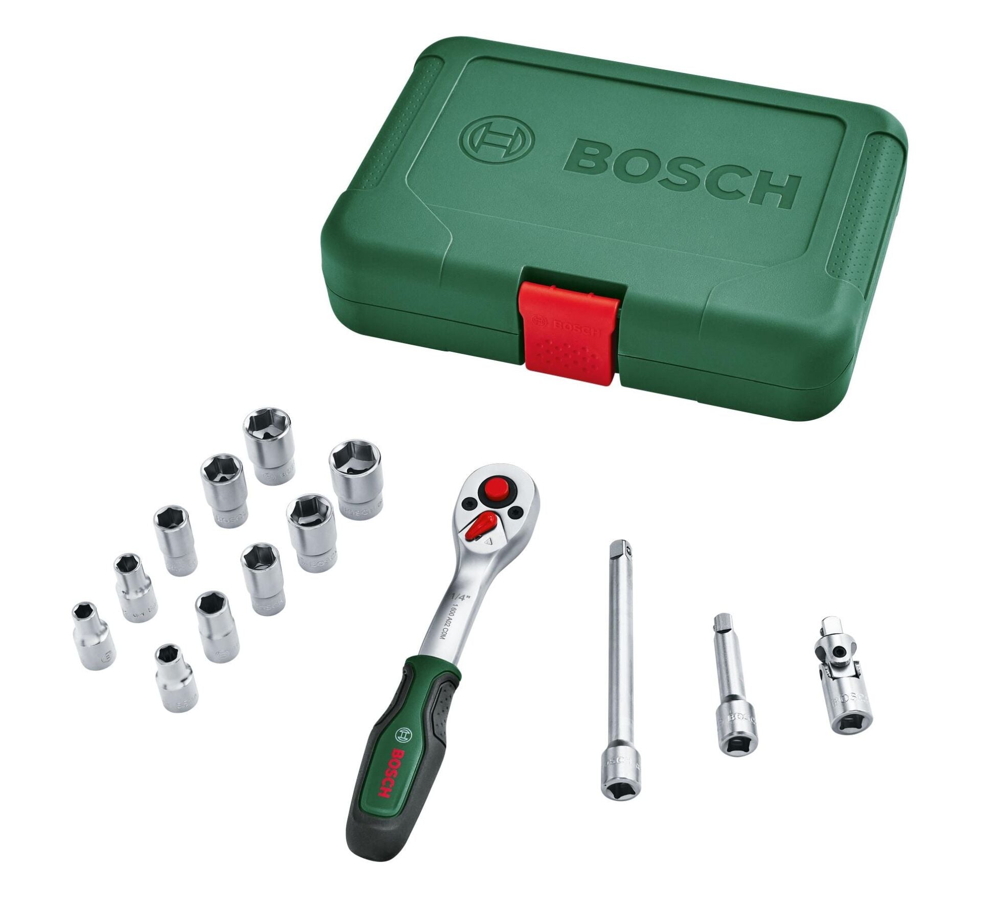Bosch 1/4 Lokma Takımı 5 - 13 mm 15 Parça 1600A03EG1