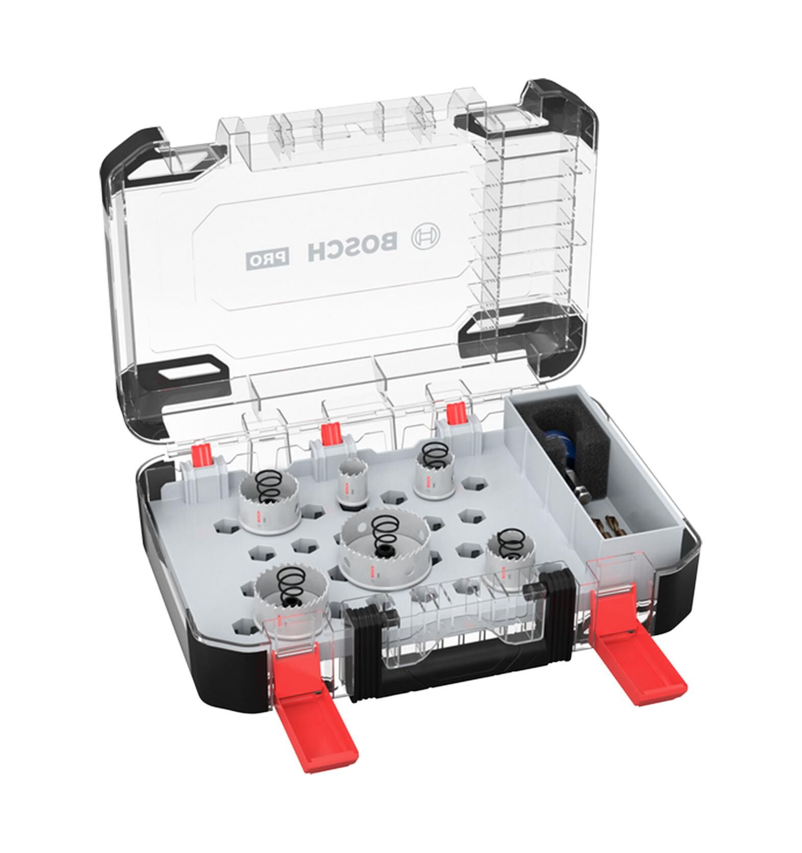 Bosch Pro 8 Parça Yaylı İnox ve Çelik Kesim Panç Seti 22-64 mm 2608594474