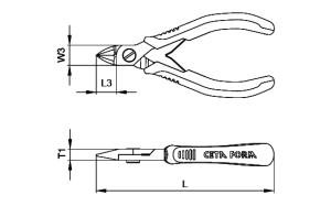 Ceta Form H20S-120FL Elektronikçi Yan Keski (Sıfır Kesim)
