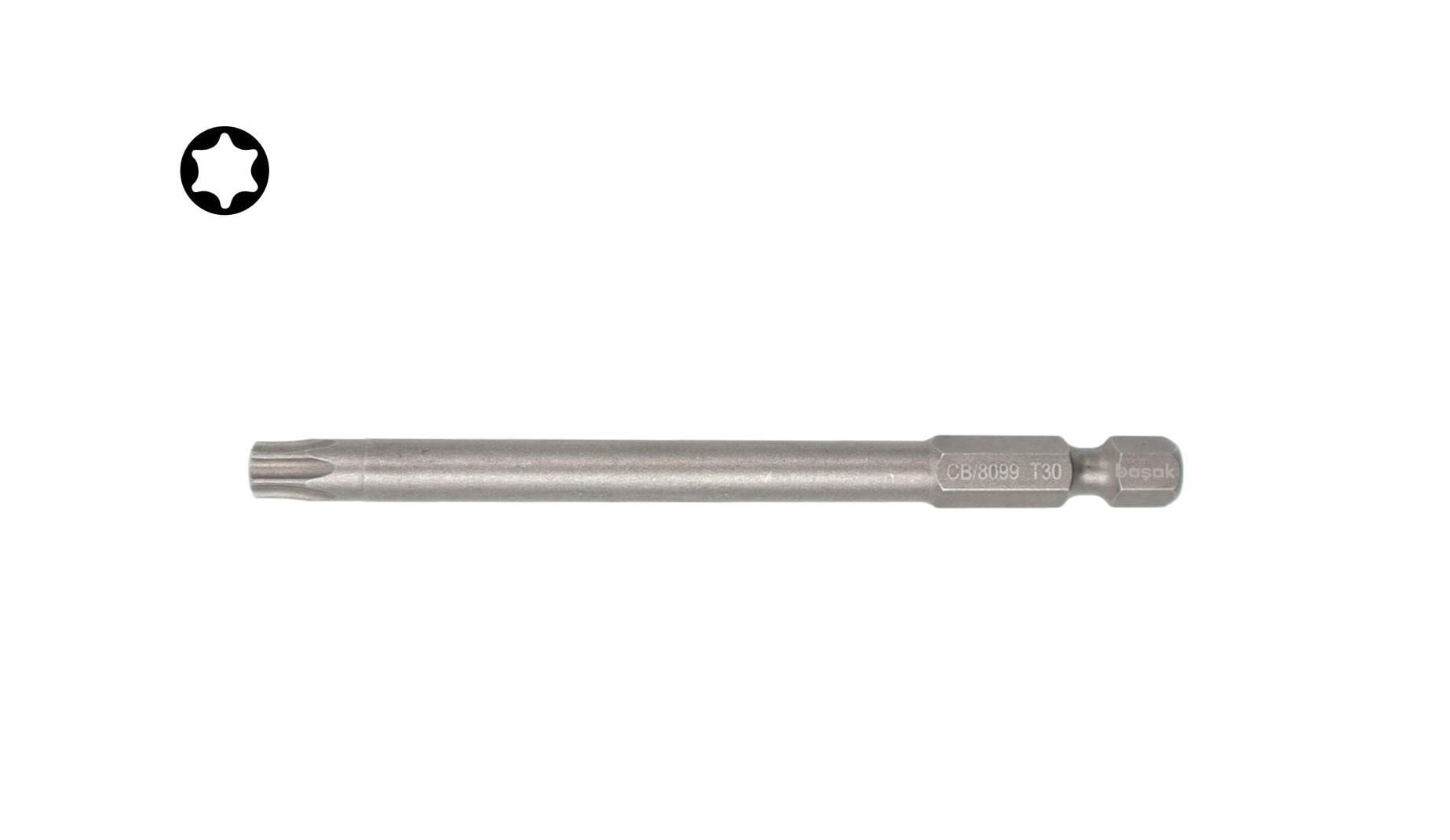 Ceta Form T30 x 90 mm Torx Bits Uç Uzun CB/8099