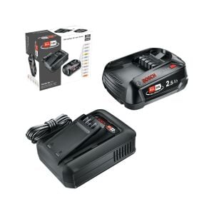 Bosch 18V 1x2,5 Ah. Akü+AL 18V-44 Şarj Cihazı Seti 1600A031T4