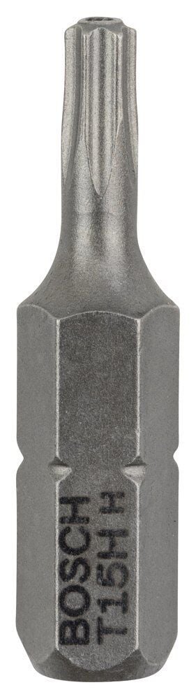 Bosch T15 H 25 mm 2 li Delikli Torx Bits Uç 2608522010