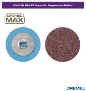 Dremel SC 411DM MAX EZ Speedclıc: Zımpara Diski