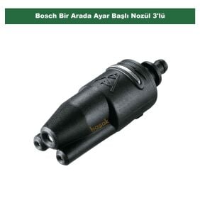 Bosch Bir Arada Ayar Başlı Nozül 3'lü F016800583