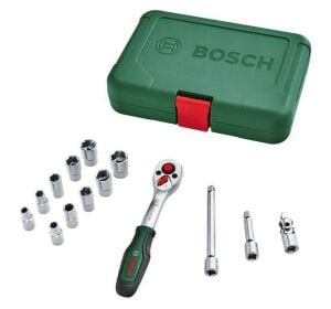 Bosch 14 Parça 5-13 mm 1/4 Lokma Seti 1600A02BY0