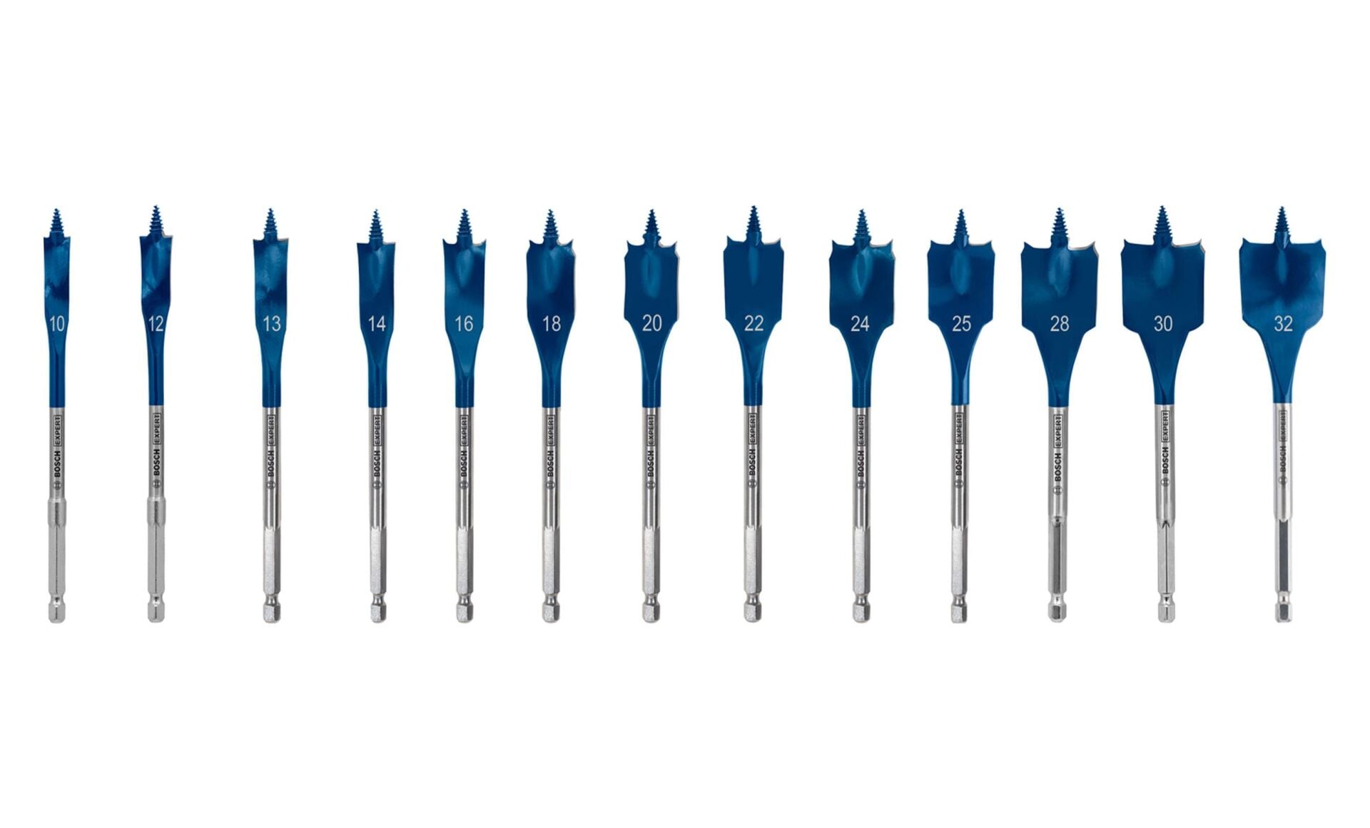 Bosch 10-32 mm 13’lü Expert Yaprak Matkap Ucu Seti 2608900336