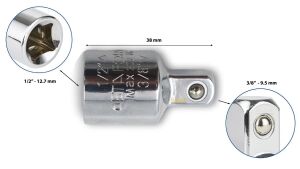Ceta Form 1/2’’ Lokma Adaptörü - D:1/2” E:3/8” C21-91S