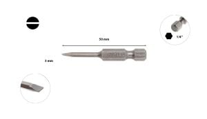 Ceta Form 3 mm Düz Bits 50 mm CB/619