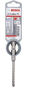 Bosch 6,5 x 115 mm SDS Plus-7X 4 Elmaslı Özel Seri Matkap Ucu 2608576122