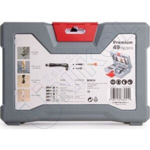 Bosch X-Line Premium Delme&Vidalama Set 49'lu 2608P00233