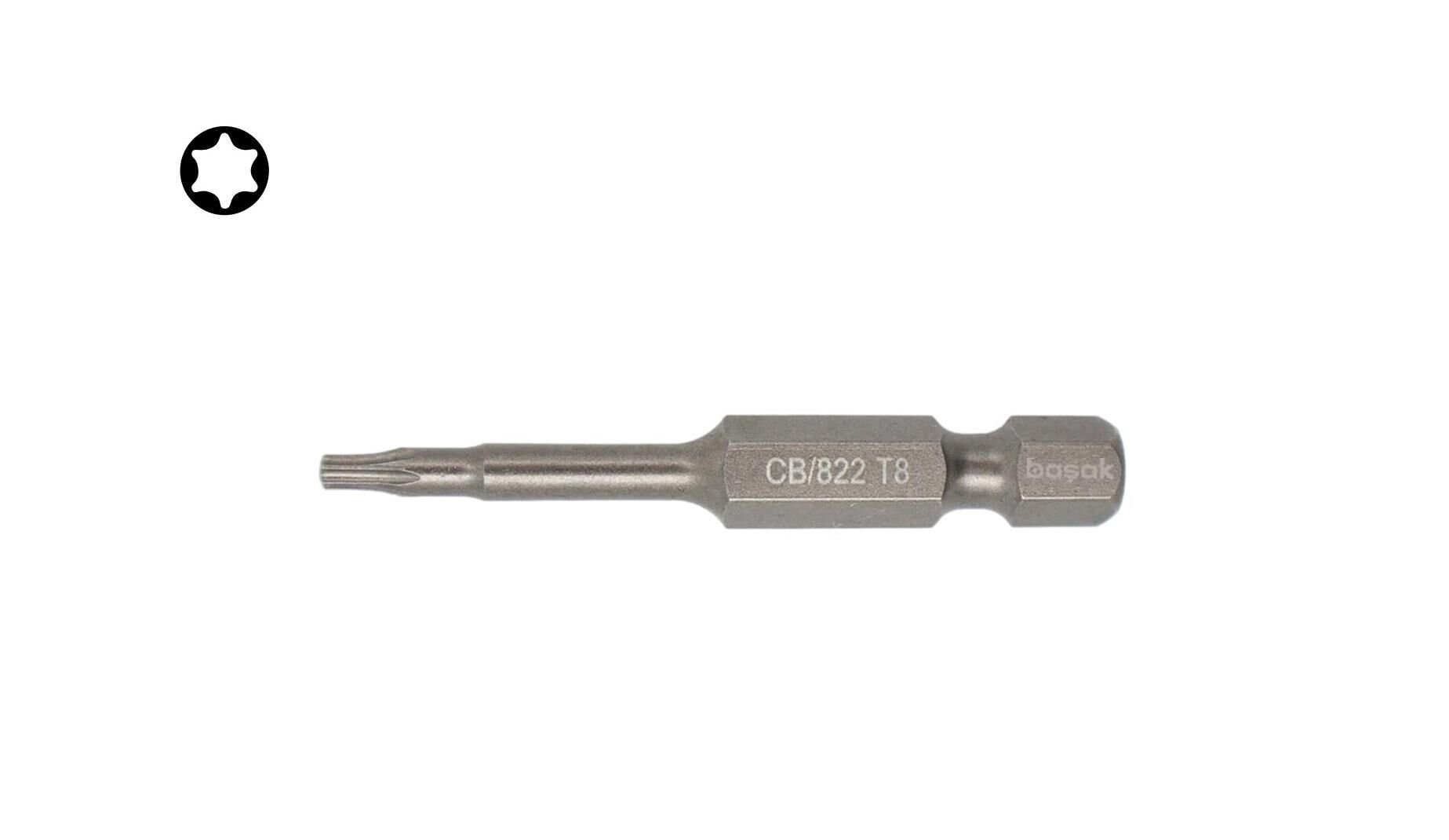 Ceta Form T8 x 50 mm Torx Bits Uç CB/822