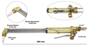 Yıldız 4511 Lüle Karışımlı 3 Borulu Kesme Hamlacı Alttan Tetikli
