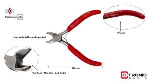 Ceta Form Elektronikçi Yan Keski (Açılı Kesim) H30S-110SB