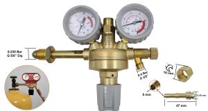 Yıldız 5130S 0-4 Bar Azot Nitrojen Basınç Düşürücü Saat Açma-Kapama