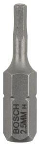 Bosch HEX 2.5x25 mm 3'lü Allen Bits Uç ExtraHard 2607001720