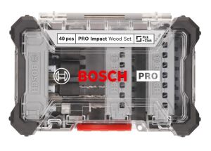 Bosch PRO Impact 40 Parça Vidalama ve Ahşap Delme Uç Seti 2608521U87