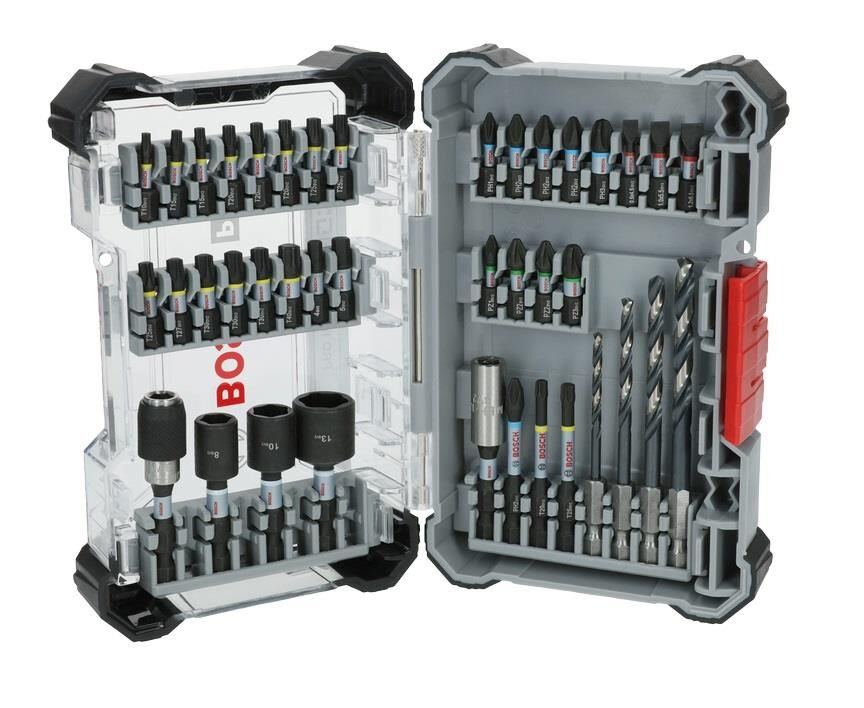 Bosch PRO Impact 40 Parça Vidalama ve Metal Delme Uç Seti 2608521U86