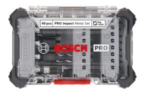 Bosch PRO Impact 40 Parça Vidalama ve Metal Delme Uç Seti 2608521U86