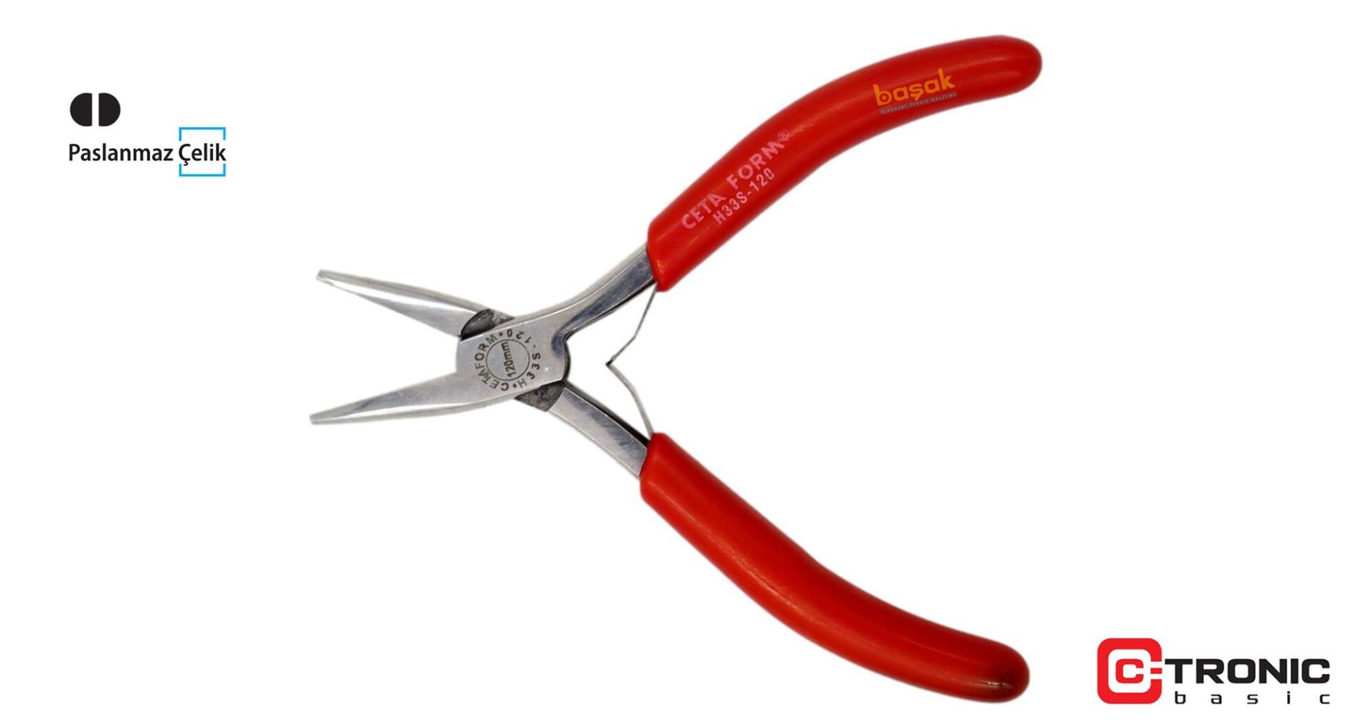 Ceta Form Elektronikçi Kargaburun (Dişli Tutma Yüzeyi) H33S-120