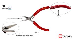 Ceta Form Elektronikçi Kargaburun (Dişsiz Tutma Yüzeyi) H33F-120