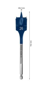 Bosch 26x152 mm Expert Yaprak Matkap Ucu 2608900323