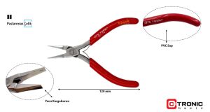 Ceta Form Elektronikçi Yassı Kargaburun H37-120