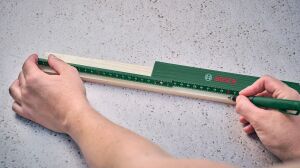 Bosch İşaretleme Seti (Su Terazisi-Katlanır Metre-Kalem) 1600A02W7S