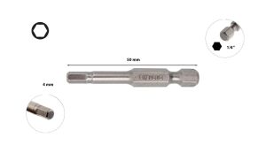 Ceta Form 4 x 50 mm Bits Allen Uç CB/1940